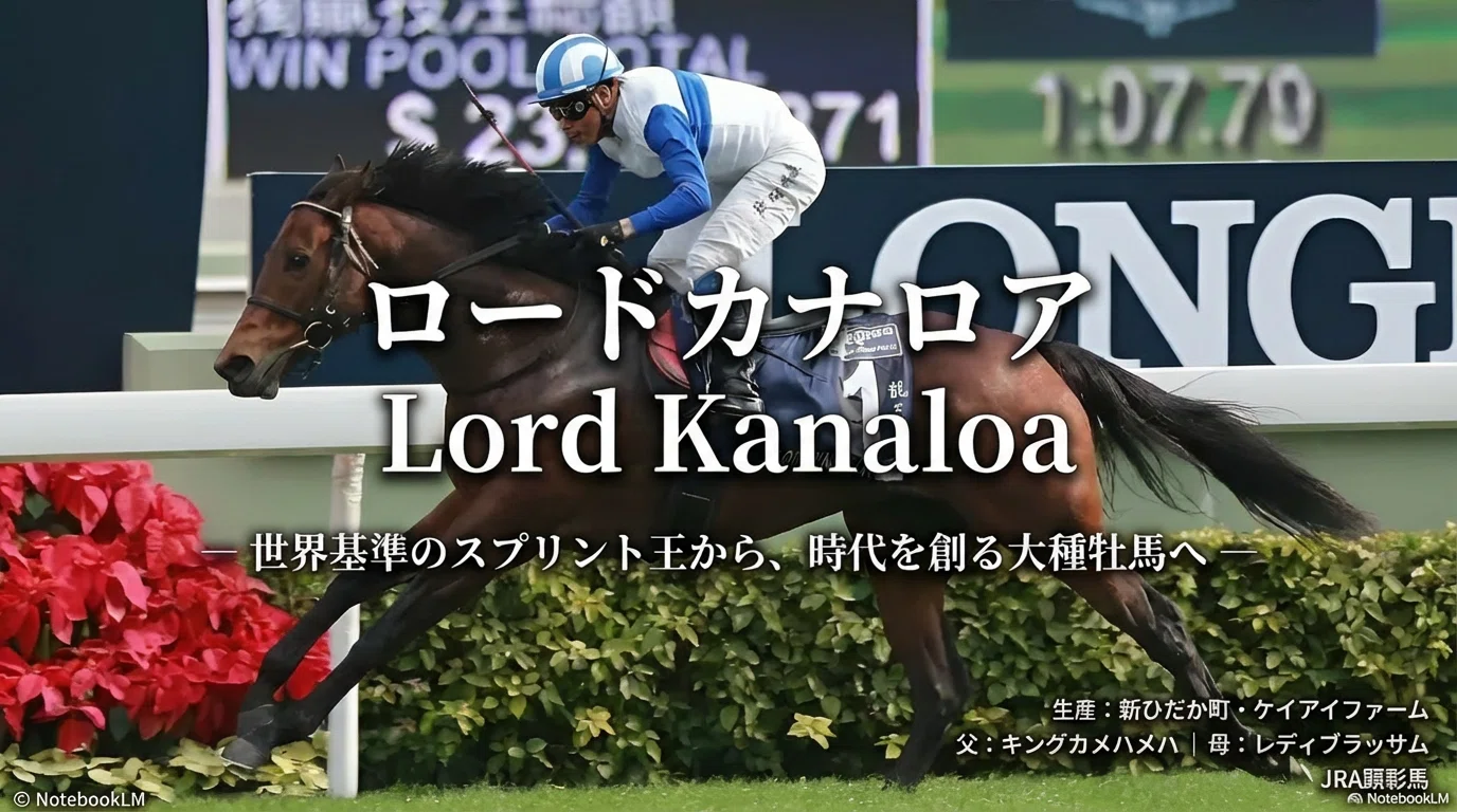 ロードカナロア ― 世界基準のスプリント王から、時代を創る大種牡馬へ