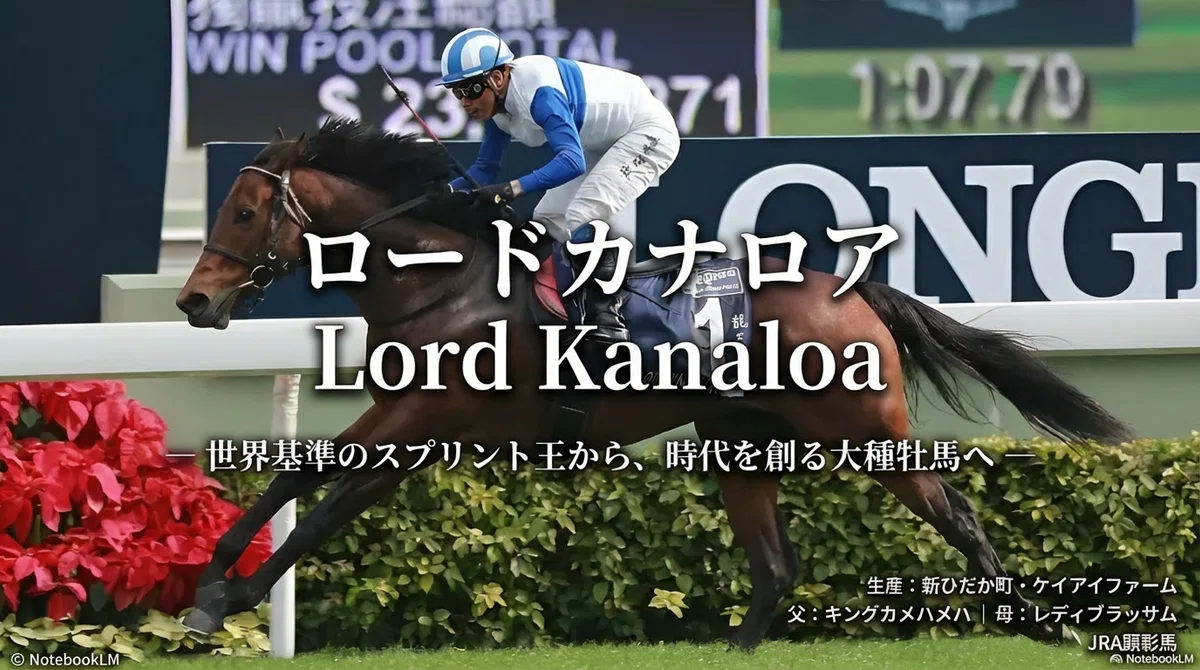 ロードカナロア ― 世界基準のスプリント王から、時代を創る大種牡馬へ