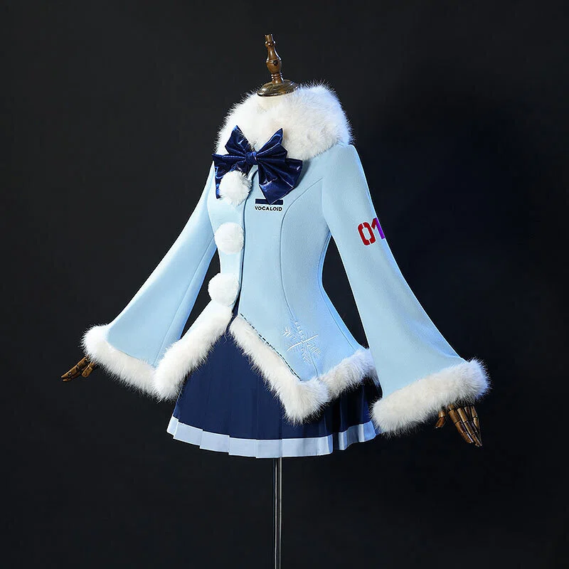 Miku 初音ミク 2012雪ミク コスプレ衣装 フルセット コスチューム