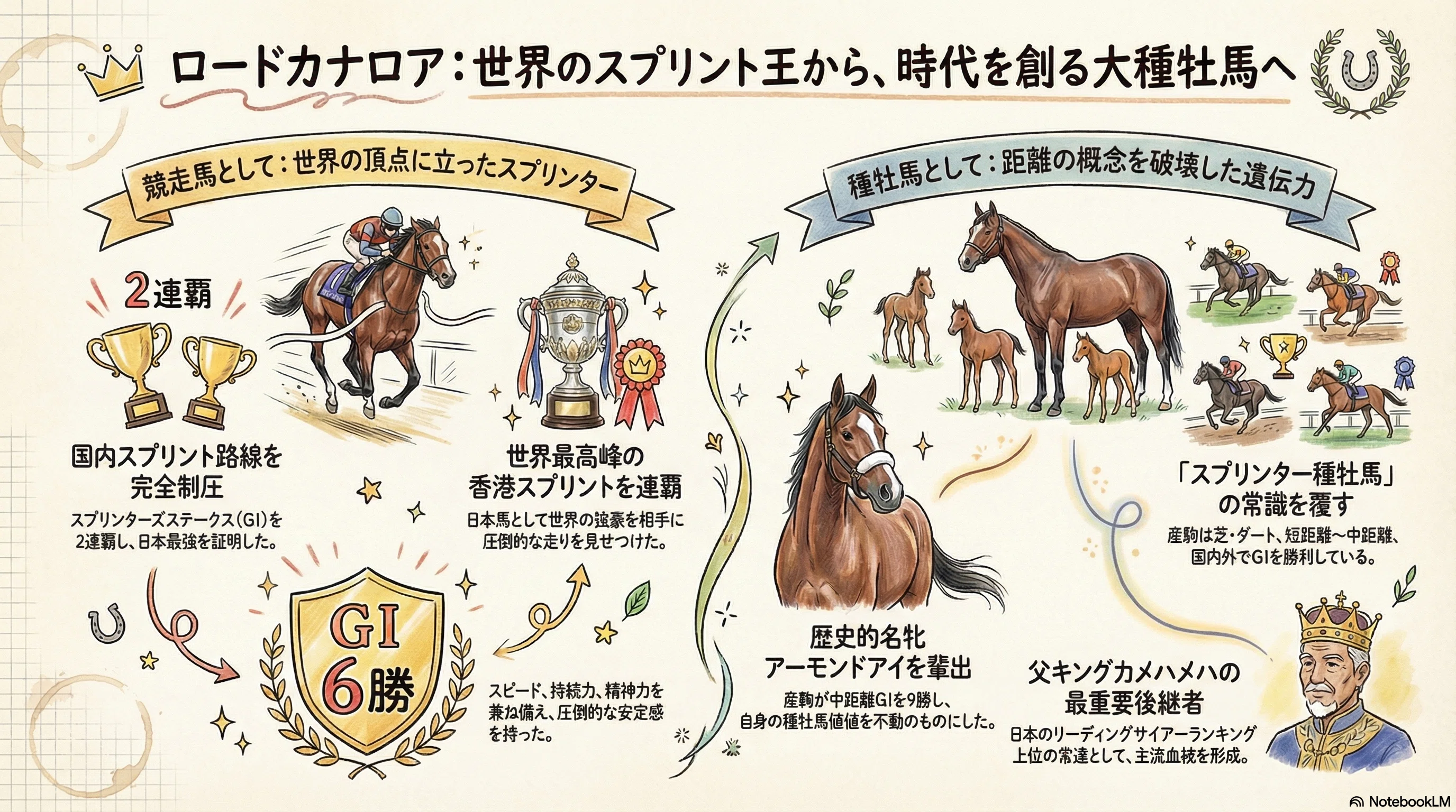 ロードカナロア ― 世界基準のスプリント王から、時代を創る大種牡馬へ