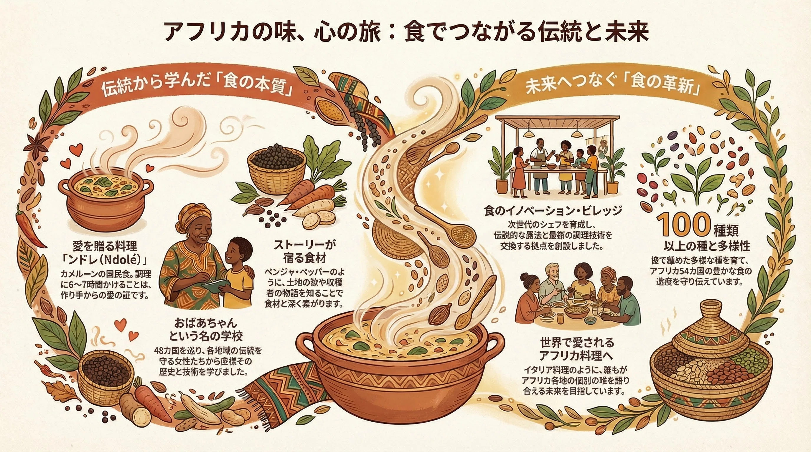 アフリカ54カ国の「物語」を味わう。若き天才シェフが美食の旅で見つけ