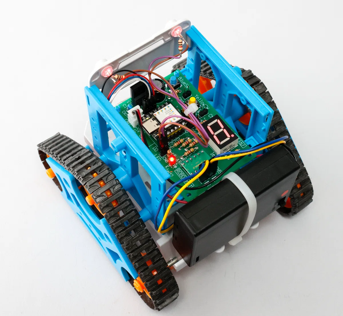 自由工作　動くポッド 夏休みの工作、自由研究】Myロボットコンピューターでロボットを動かし