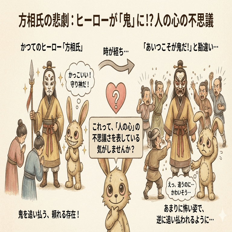 【画賛掛け軸】鬼の豆まき画「鬼も悟れば…」 京都の摩訶異探訪】鬼退治、豆まきの起源は京都にあり？京都の節分事情