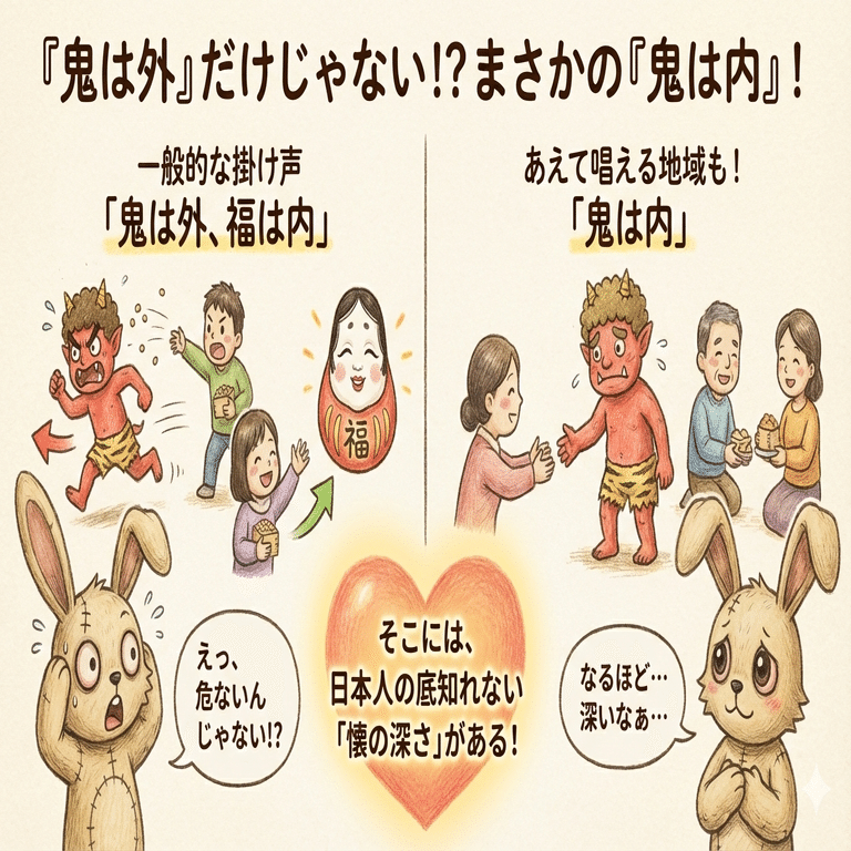 節分】私たちが追い払っていたのは「鬼」ではなかった。豆まきに隠され