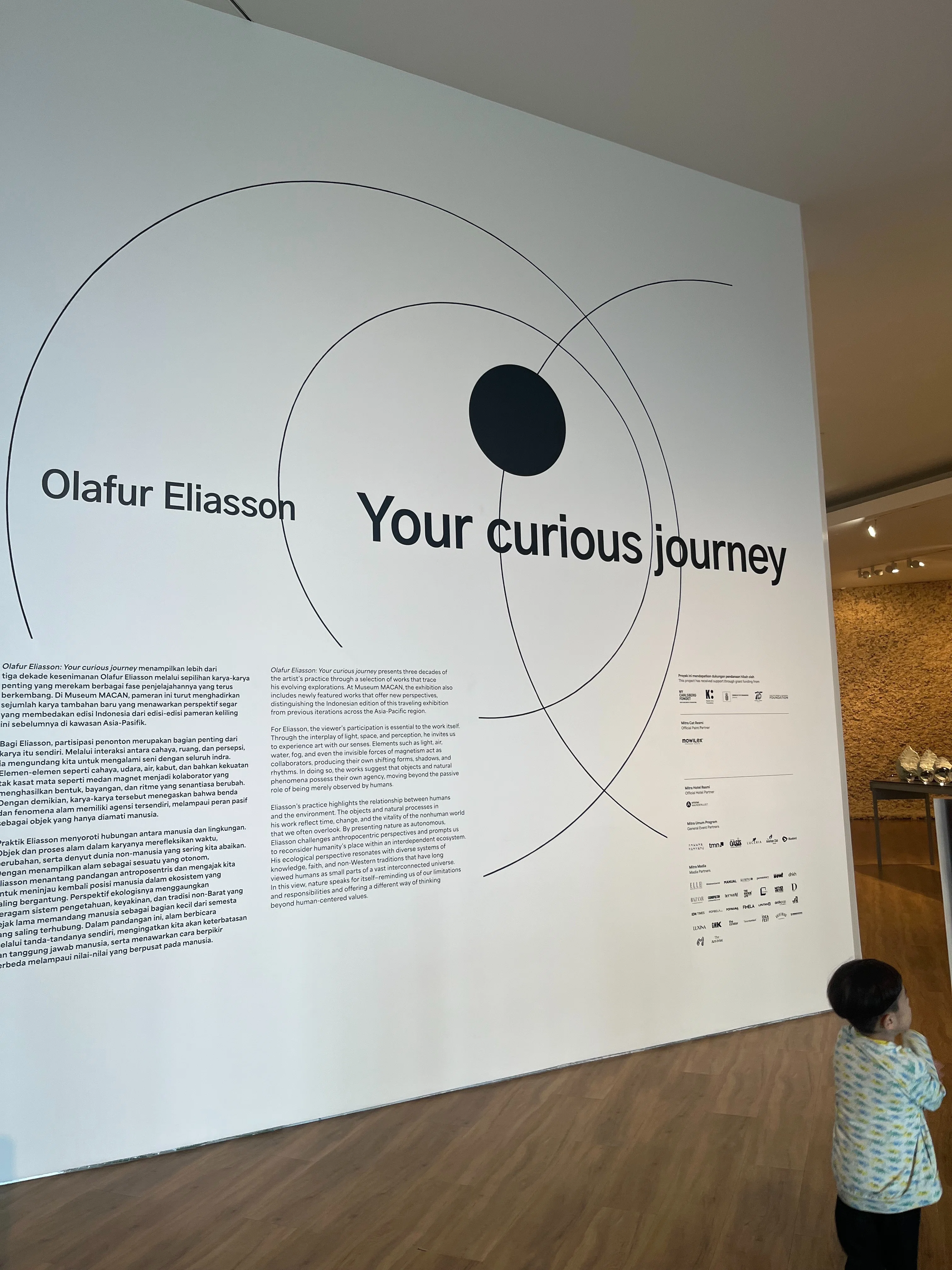 Jakarta art] : Olafur Eliason : Your Curious Journey｜mzk