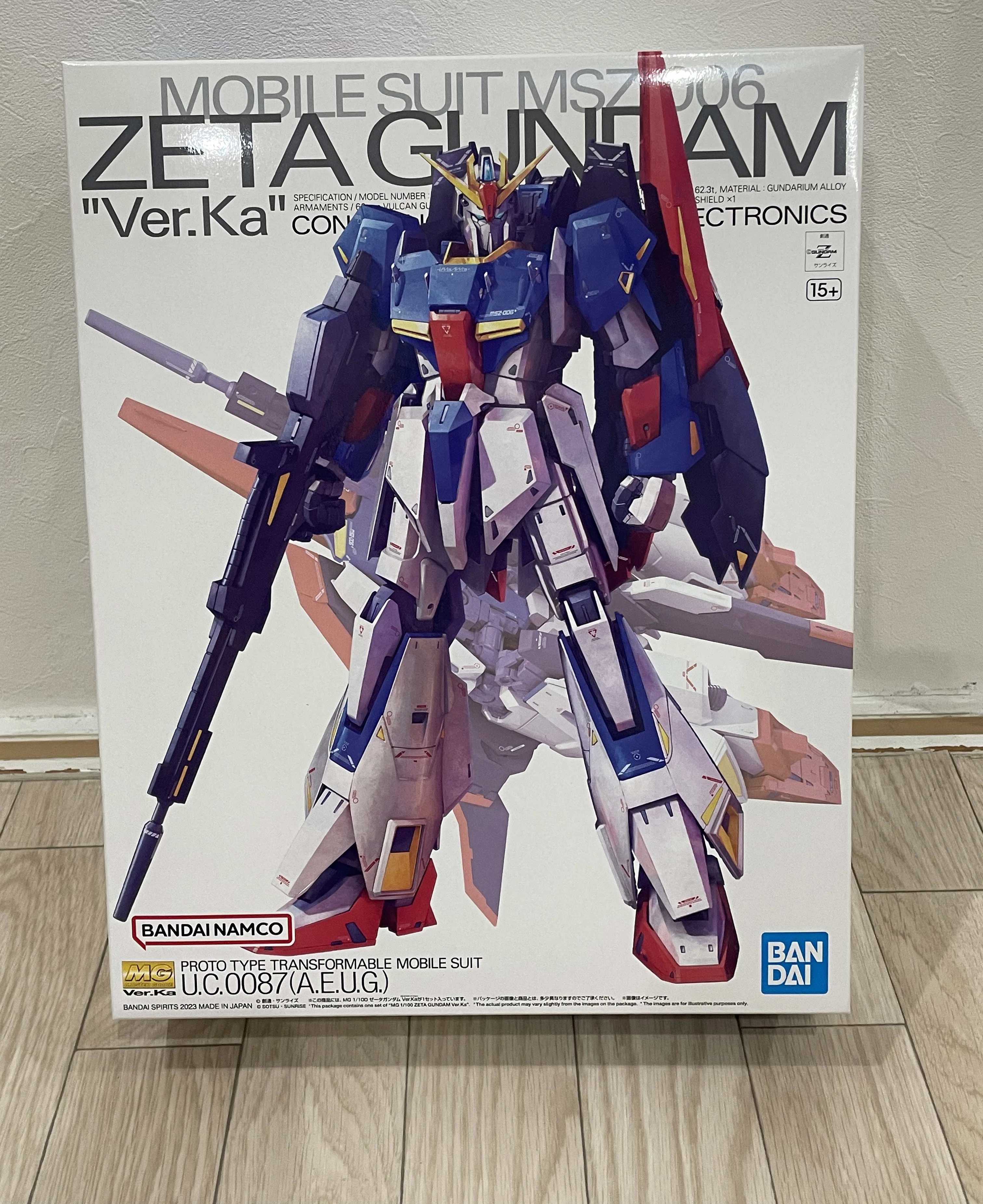 初めてのMG① 組み立てた！そして折れた！？【1/100 ゼータガンダム