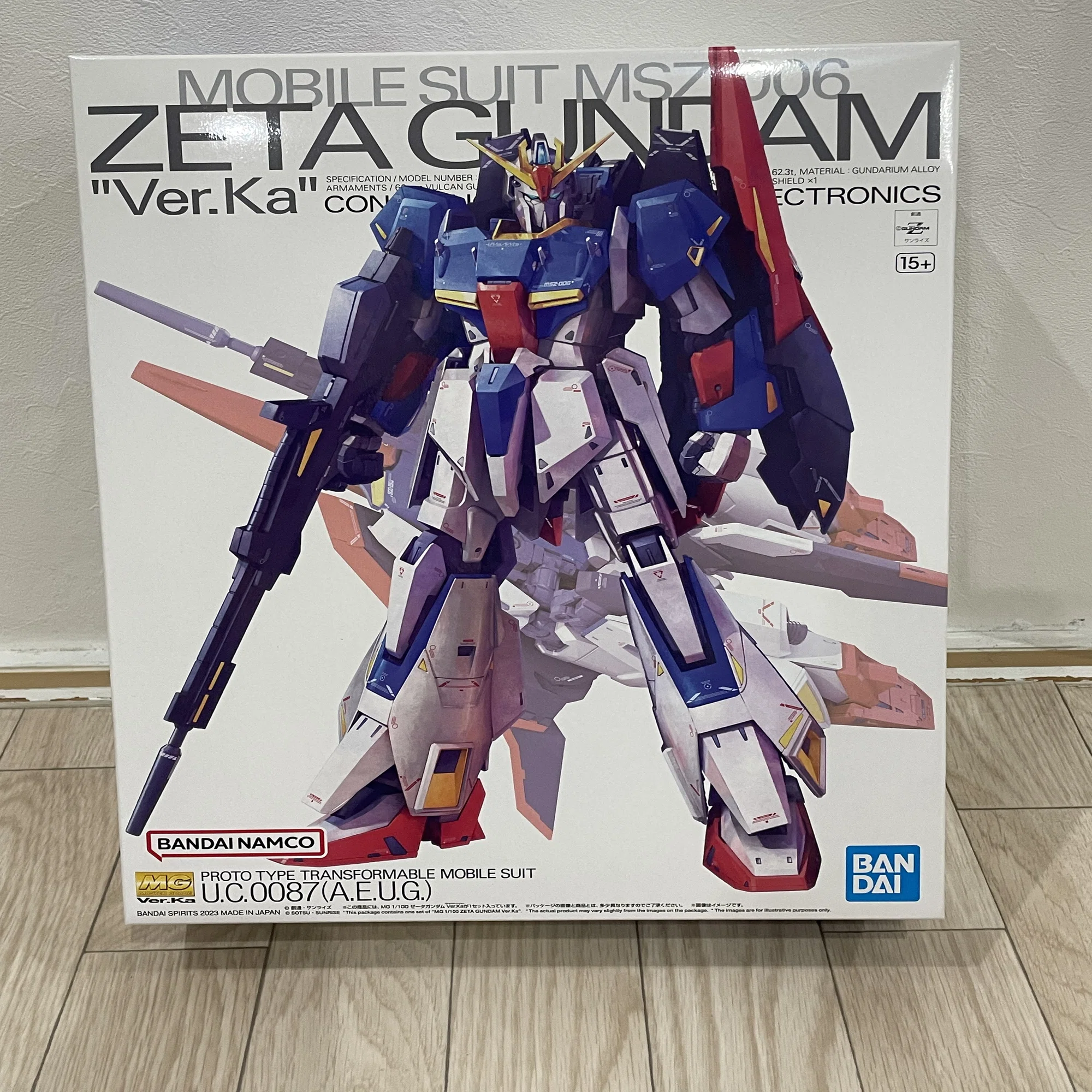 初めてのMG① 組み立てた！そして折れた！？【1/100 ゼータガンダム 