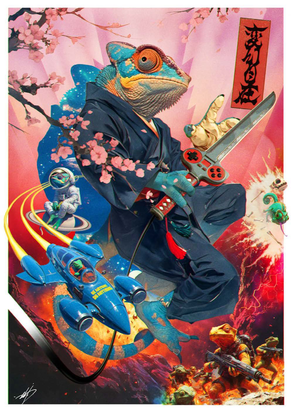 グラフィックアートの舞台裏】#3_COLOR SHIFT／ゲームがもたらす変幻