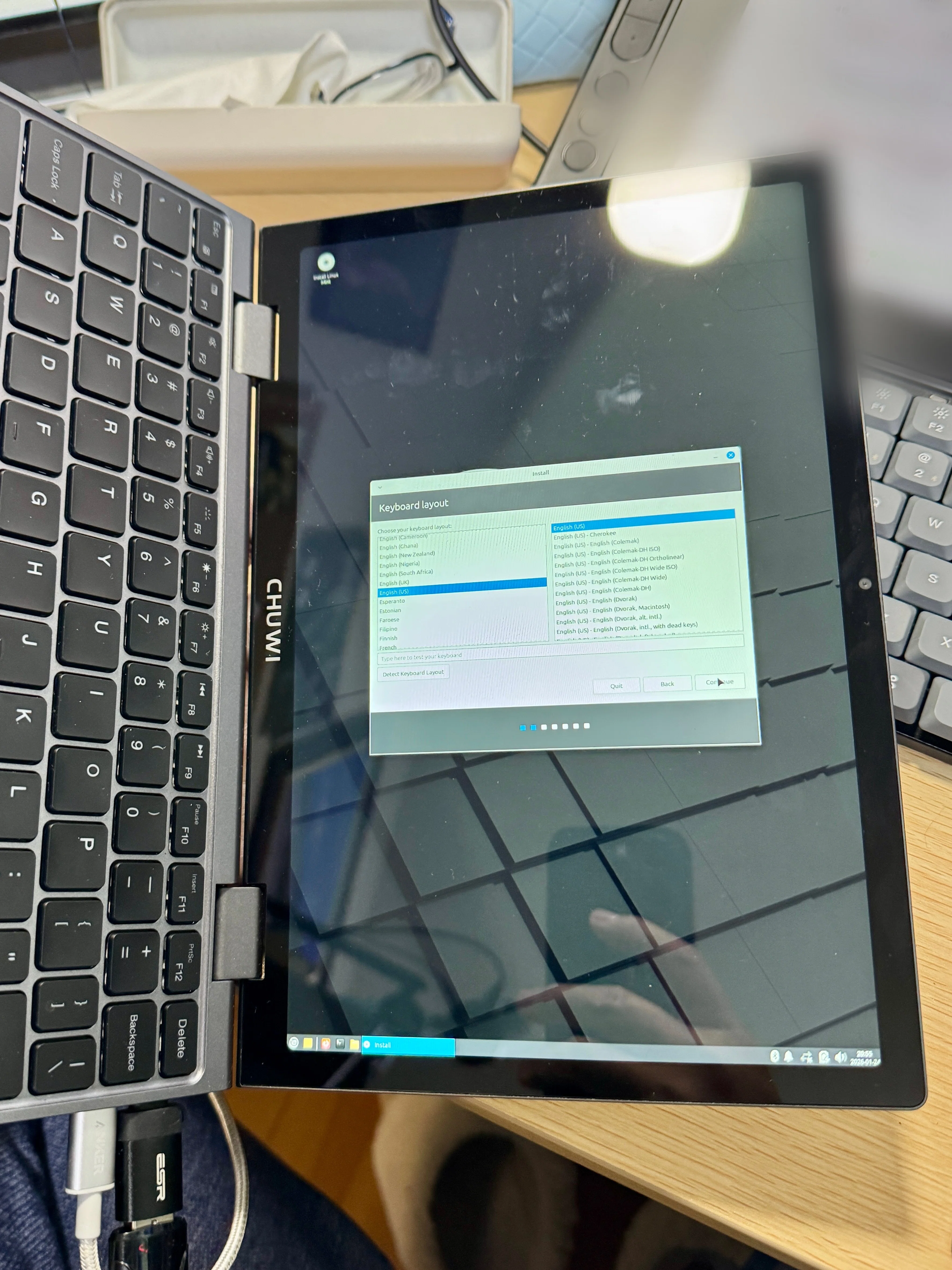 MiniBook X N150 に Linux Mint を入れたら、想像以上にハマった話