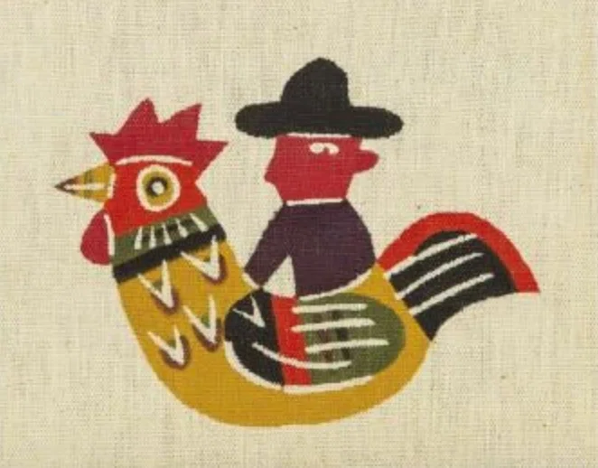 柚木 沙弥郎（YUNOKI Samiro）】──染布（型絵染・注染） 査定・鑑定