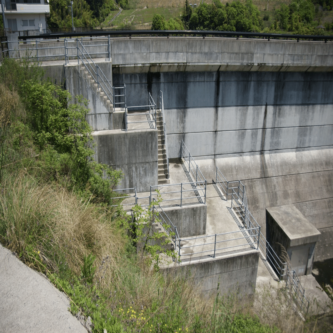 梶毛ダム（広島県）｜一日一堰｜町田 奈桜