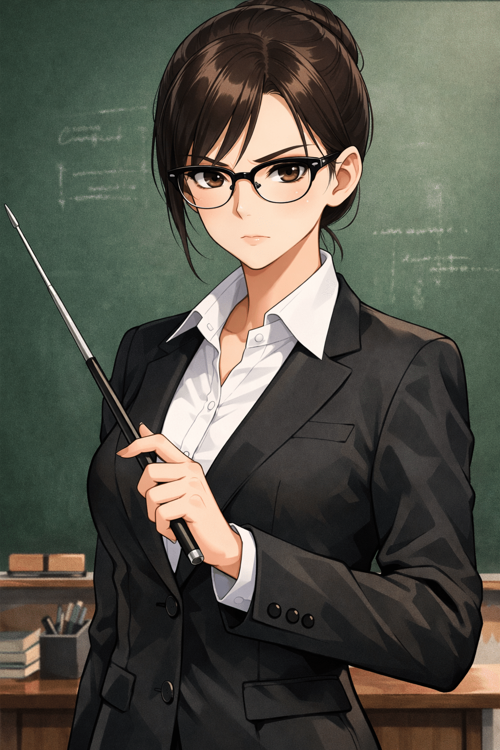 保存版】画像生成AI「メガネ」プロンプト図鑑｜サーモント・跳ね上げ式