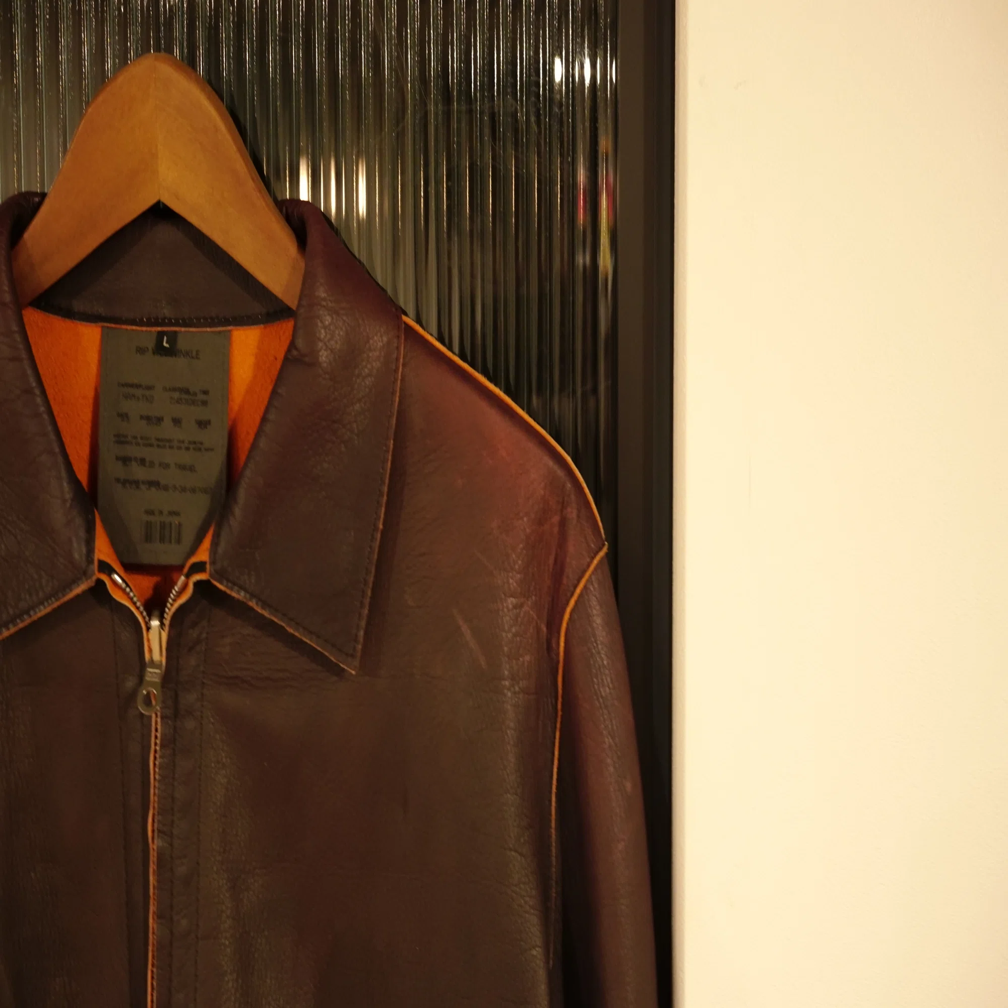 vol.1 | The story of how I took an 8,000 yen Rip leather jacket 