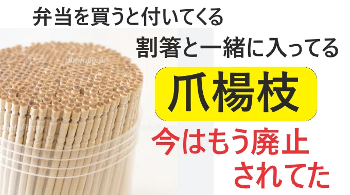 爪楊枝の使い道｜節約ありま
