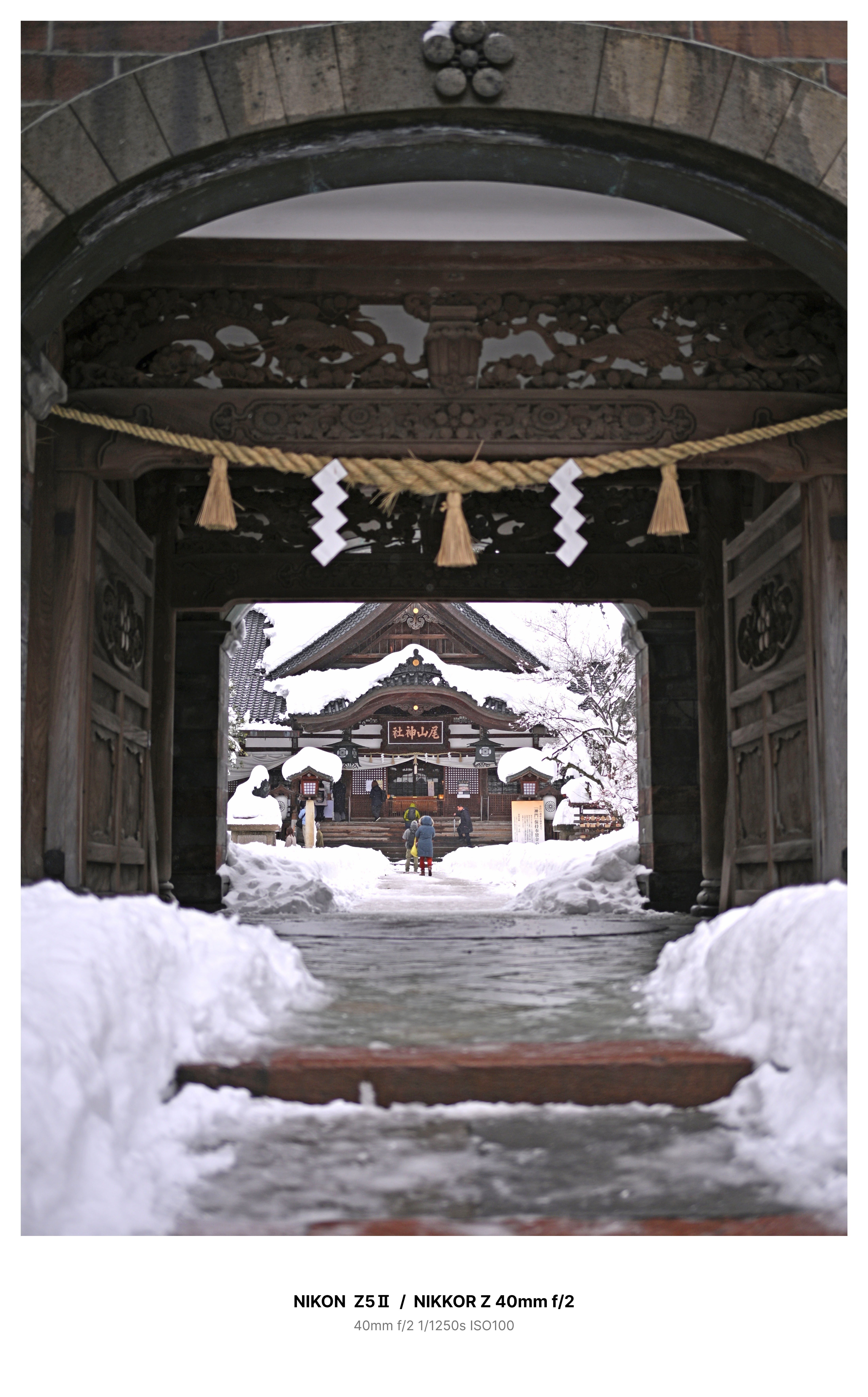 大雪の金沢・尾山神社でスナップ Z5Ⅱ｜kenken