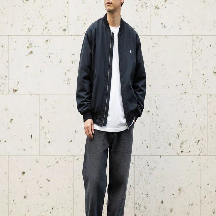 Yves Saint Laurent イヴサンローラン ボンバージャケット Yves Saint Laurent ✖️ BOMBER JACKET｜Red Hurl