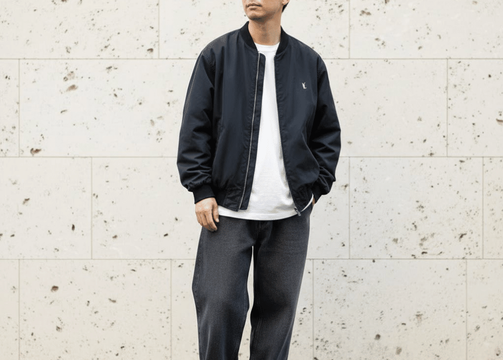 Yves Saint Laurent ✖️ BOMBER JACKET｜Red Hurl