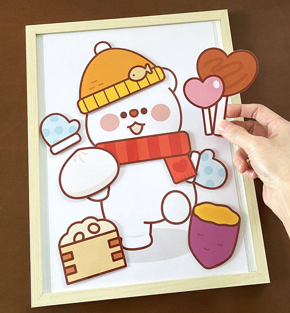 シアター素材】ペンギンちゃん 〈 追加の冬小物 〉｜イシグロフミカ