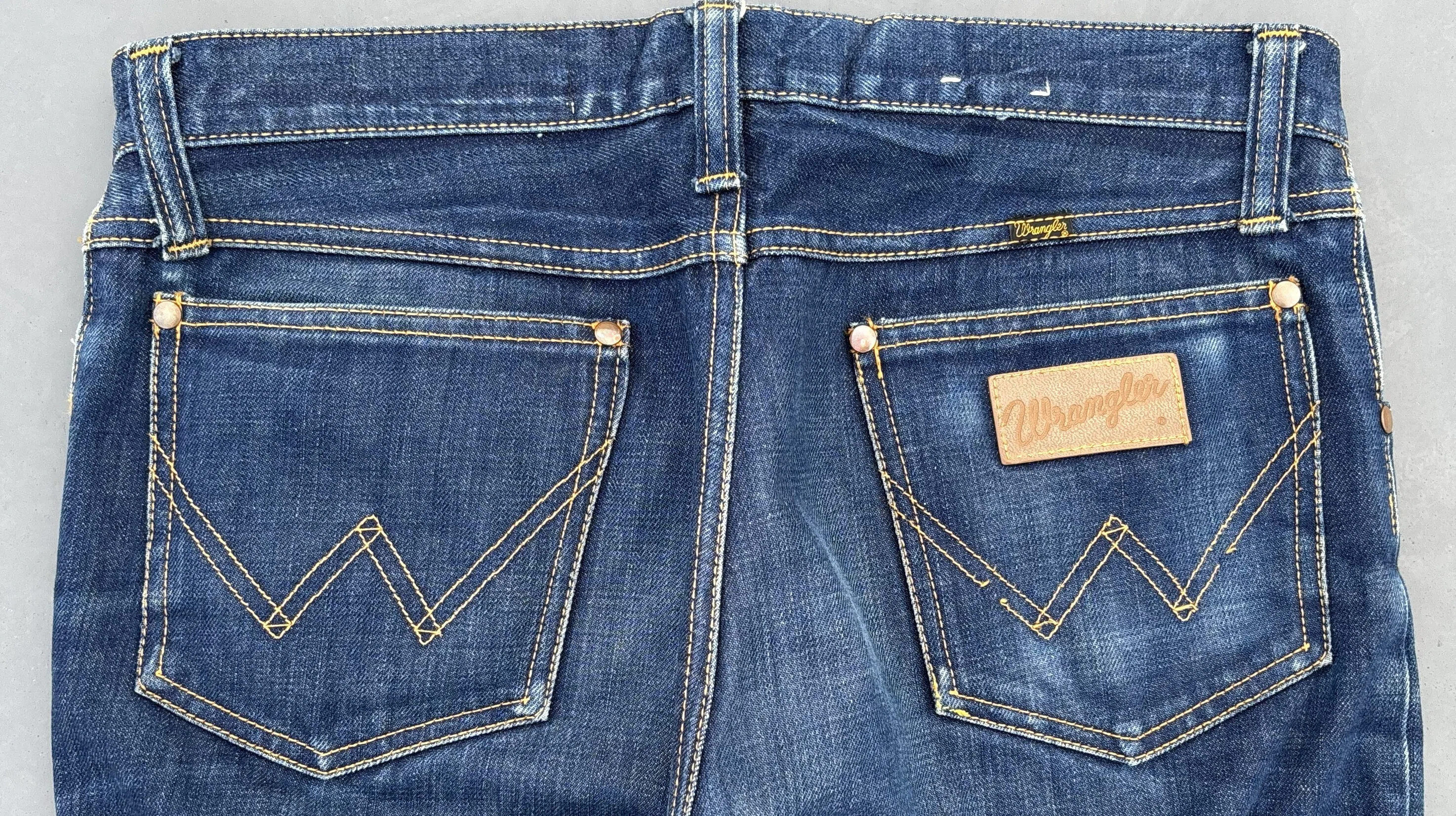 1970年代　Vintage Wrangler ラングラー 　マッスルバイク Wrangler | ラングラー デニム 70年代 124MJ ワッペン インディゴ