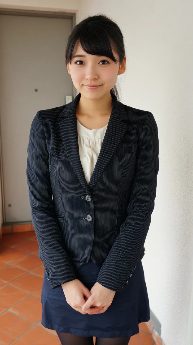 [AI Image Generation] How to realistically recreate an office lady ...