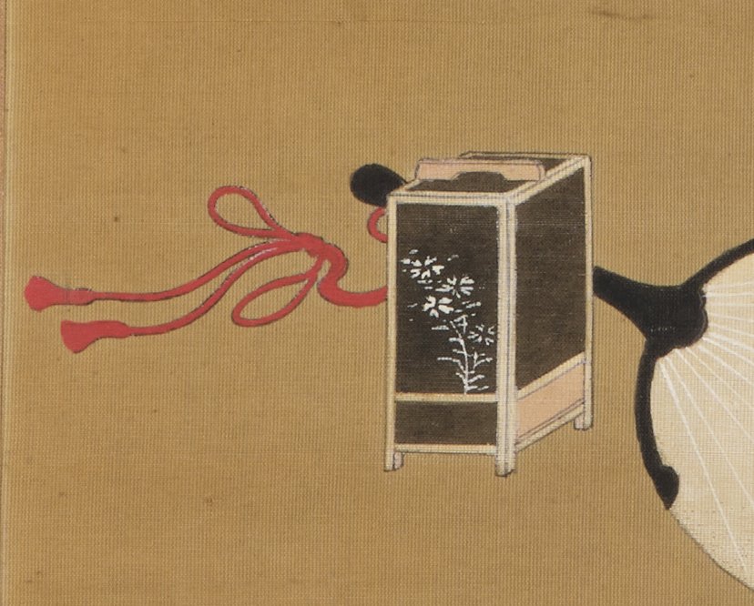 熟覧！ 喜多川歌麿「美人読玉章図」作品と表装｜太田記念美術館