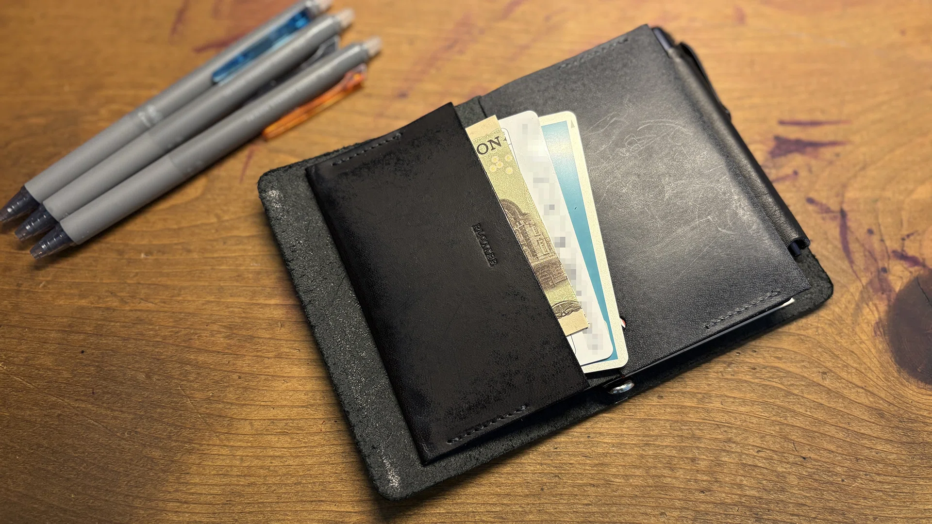書ける財布 PLOTTER M5｜しばいぬの置き手紙