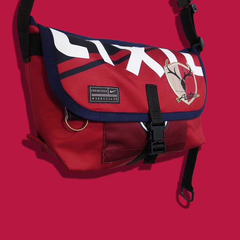 Re:Make | KASHIMA ANTLERS Uniform Remake FB Messenger Bag(S