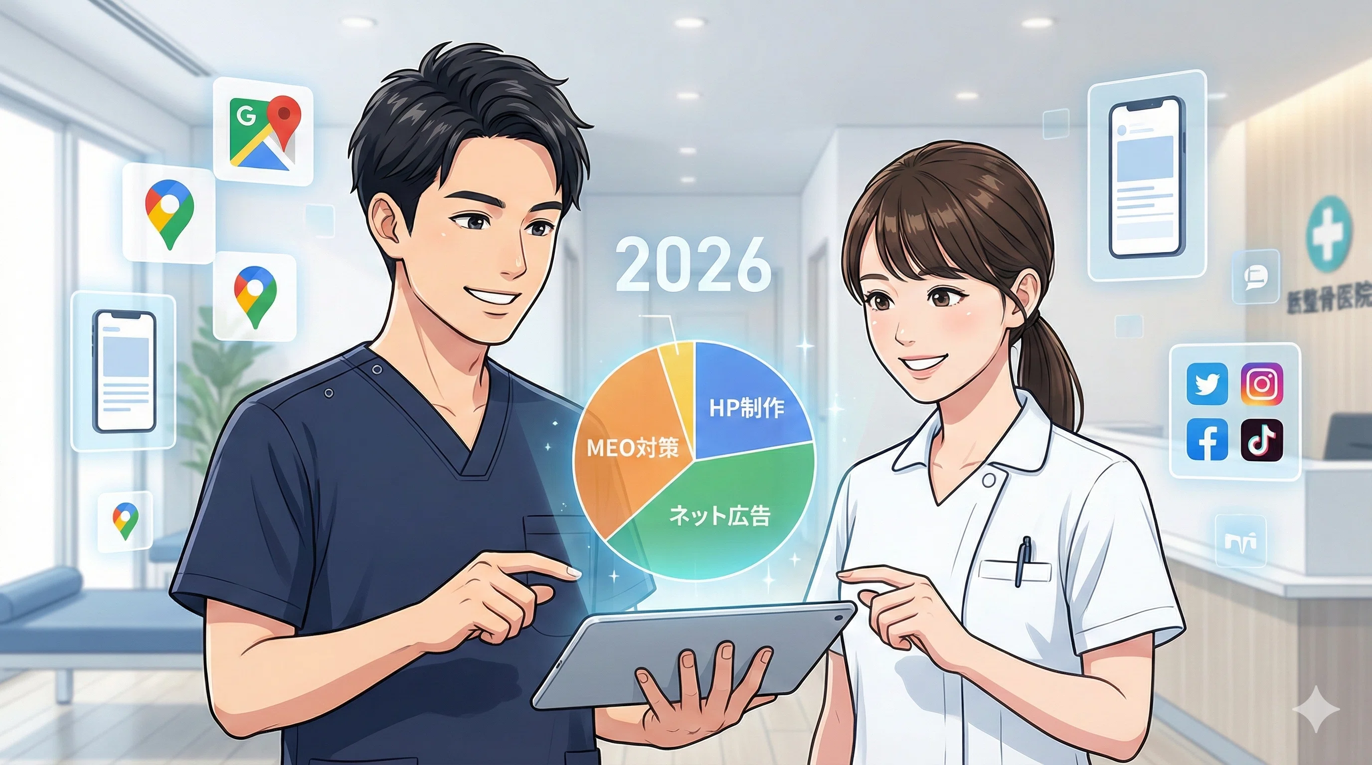 保存版】2026年最新：整骨院・接骨院のWeb集客予算ガイド｜「いくら