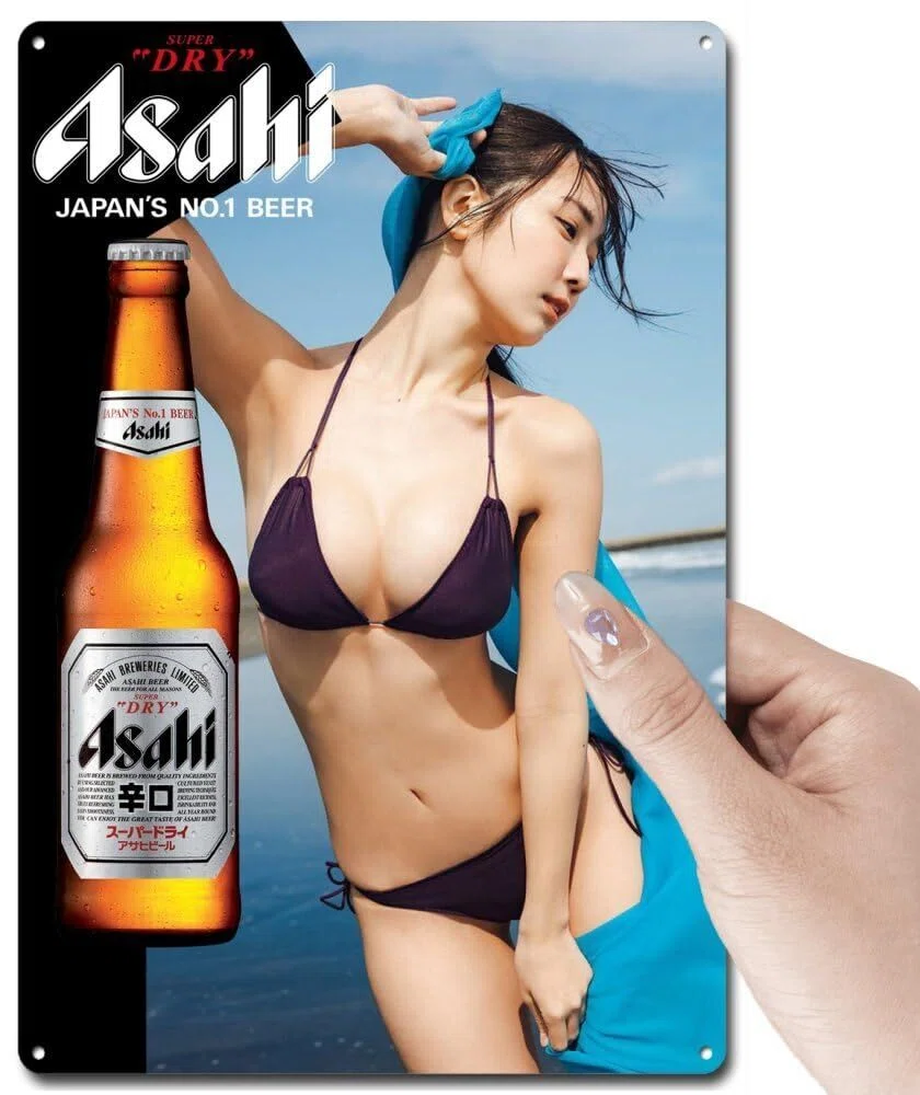 中島史恵】 キリンビール 水着 ポスター 歴代キリンビールキャンペーン