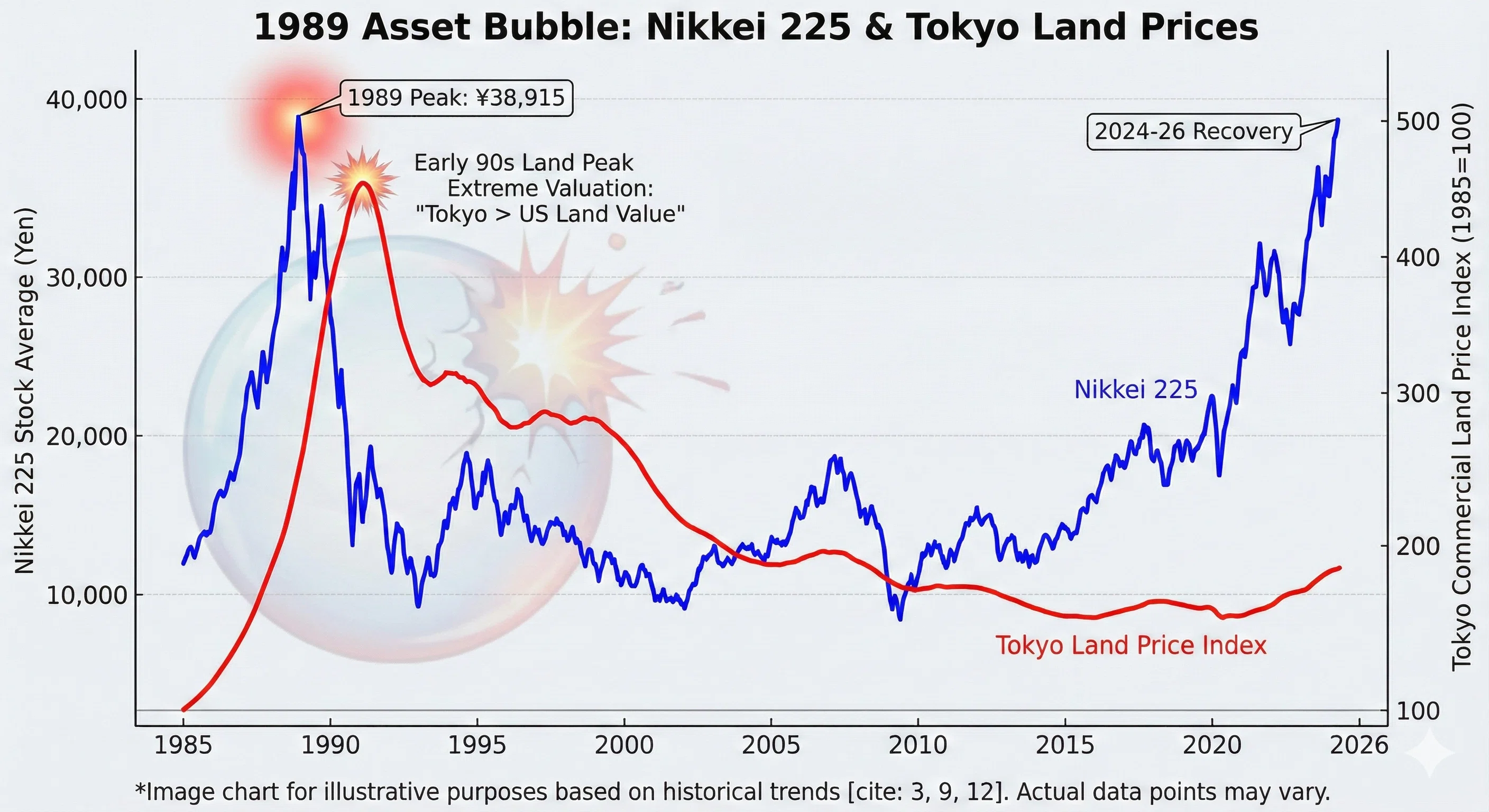 Japan as No.1 - 1989年の熱狂と2026年の成熟｜ココノエ｜日本株を数字