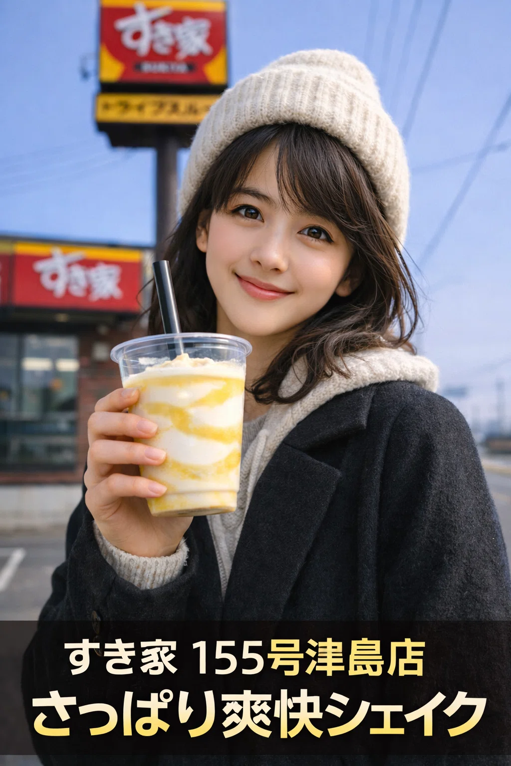 すき家で見つけた、食後にちょうどいい一杯｜東海グルメ旅ログ｜50代