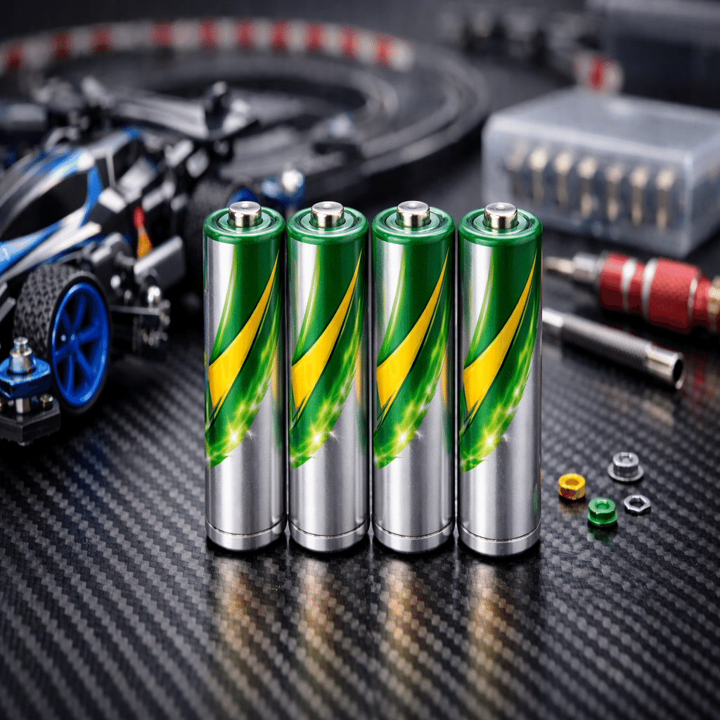 ミニ四駆のおすすめ電池比較！ネオチャンプとアルカリで「速さ」と