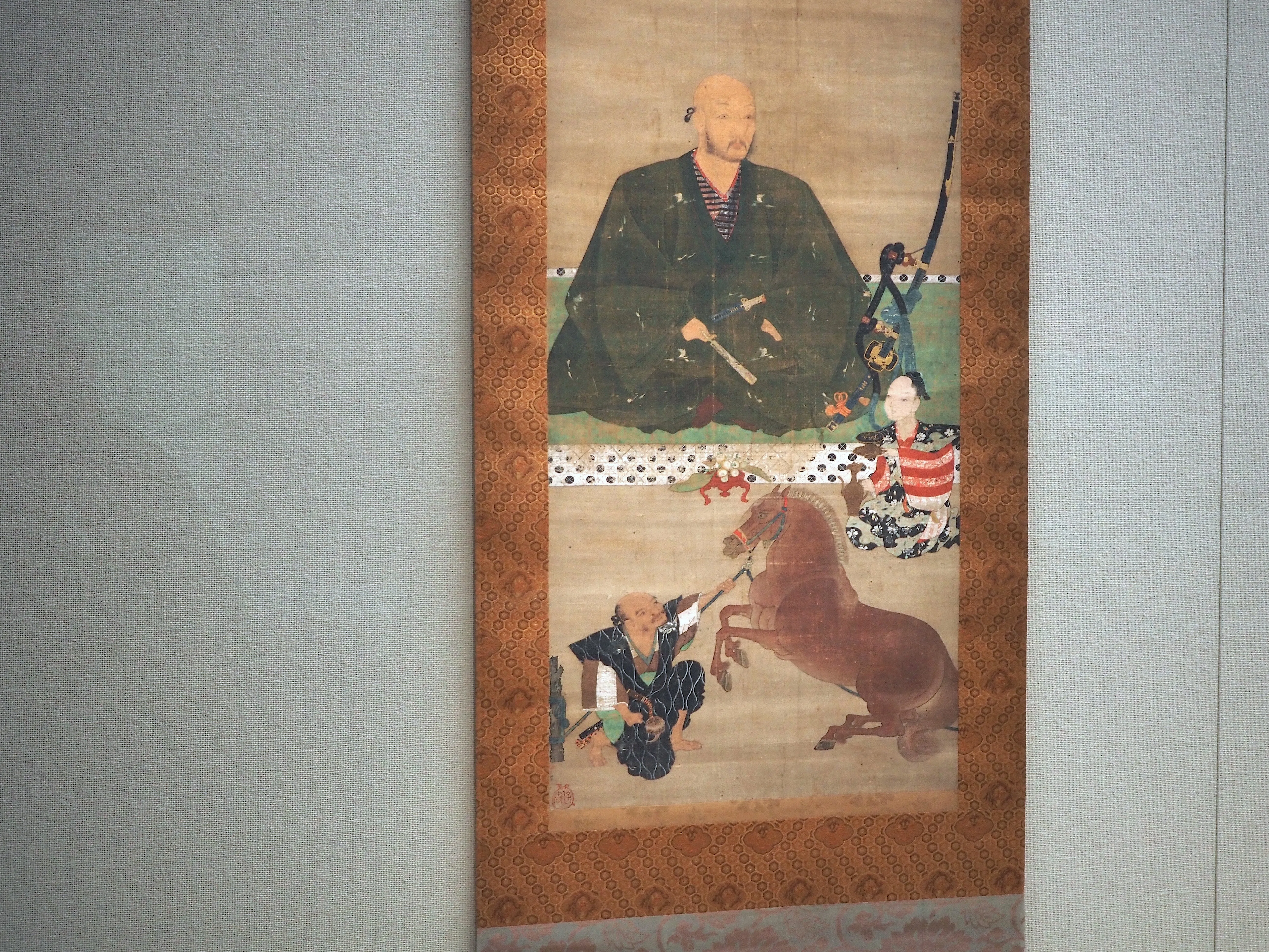 Since it is the Year of the Horse, horses are gathered at Tohaku