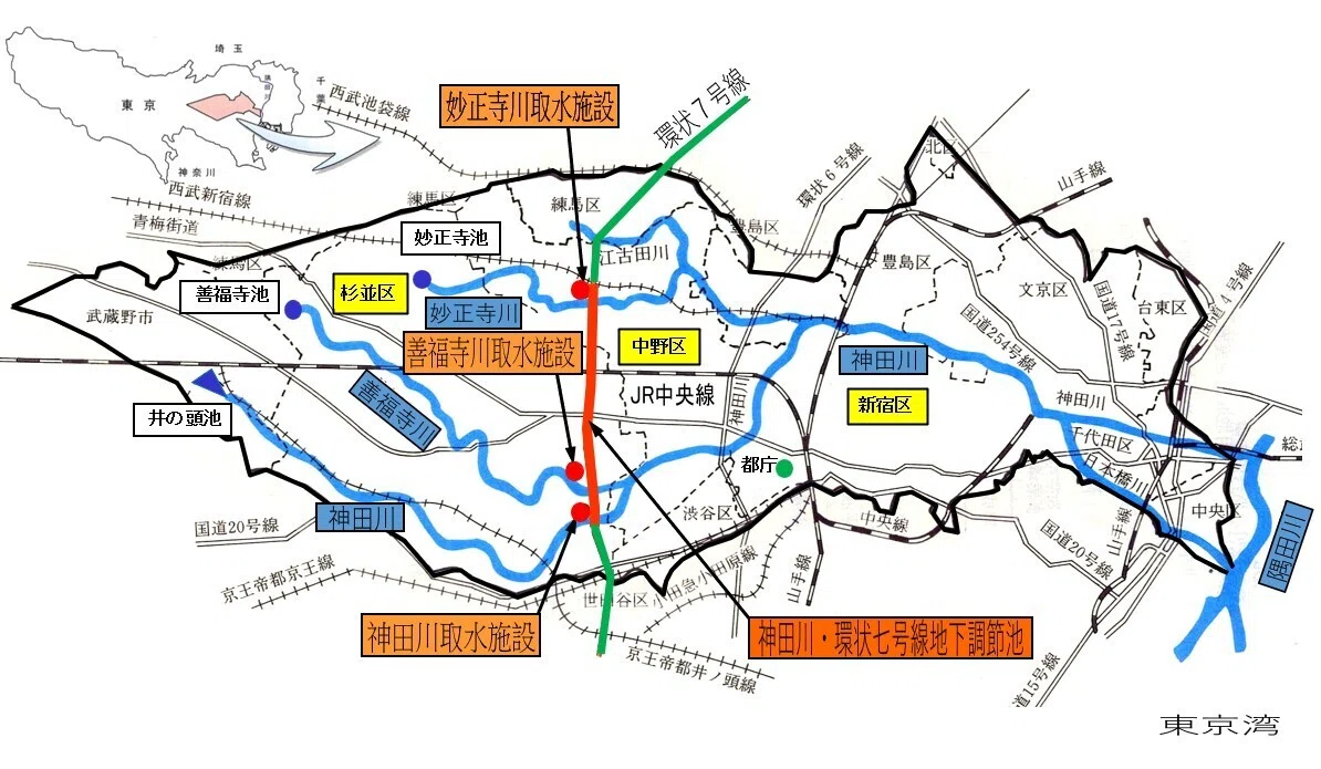 環七の下にはなにがある？水害から街を守る巨大トンネルを探検｜東京都庁