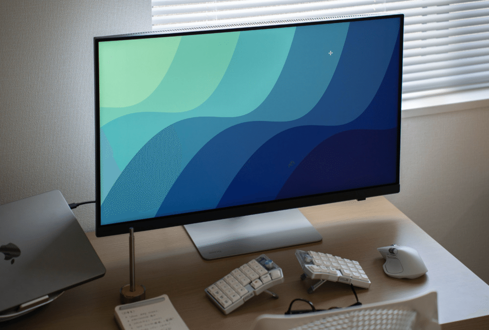 BenQ PD3226Gレビュー｜正確な色再現とハイリフレッシュレートで制作＋