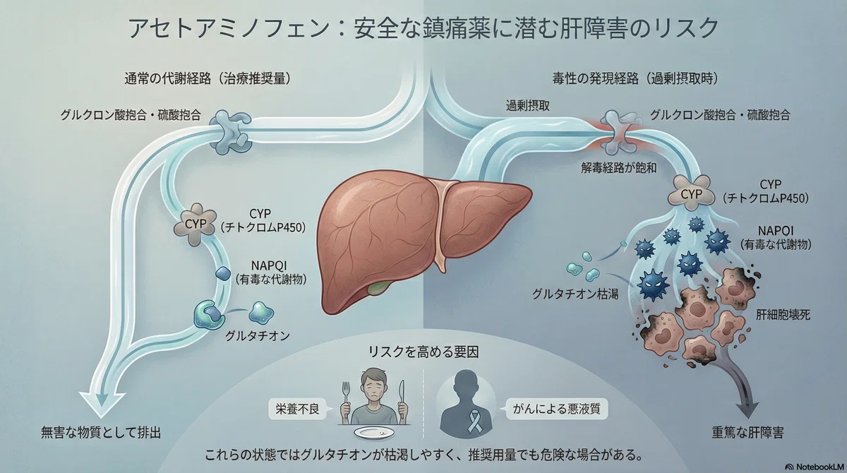 肝機能障害のある人へのアセリオ投与 注意点しっかりわかっていますか?|あね医|AnesthNote