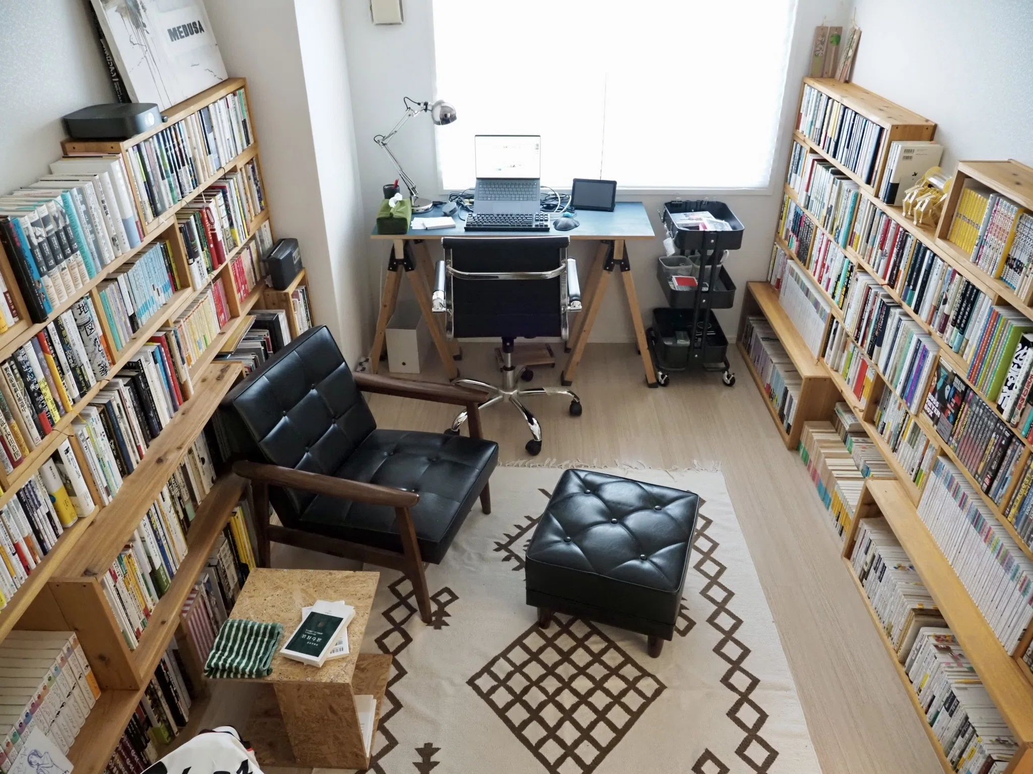 夢の「仕事部屋」を手に入れたオジサン編集者の「ルームツアー」｜なかた