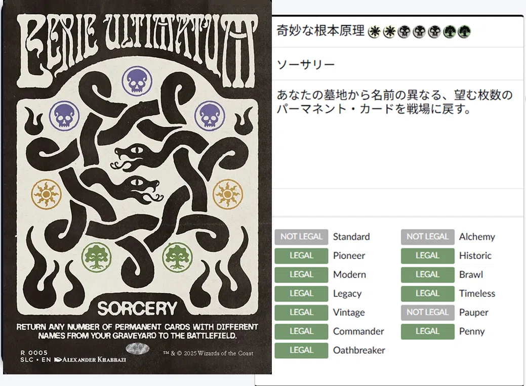 統率者デッキ：～Secret Lair Countdown Kit: An Encyclopedia of