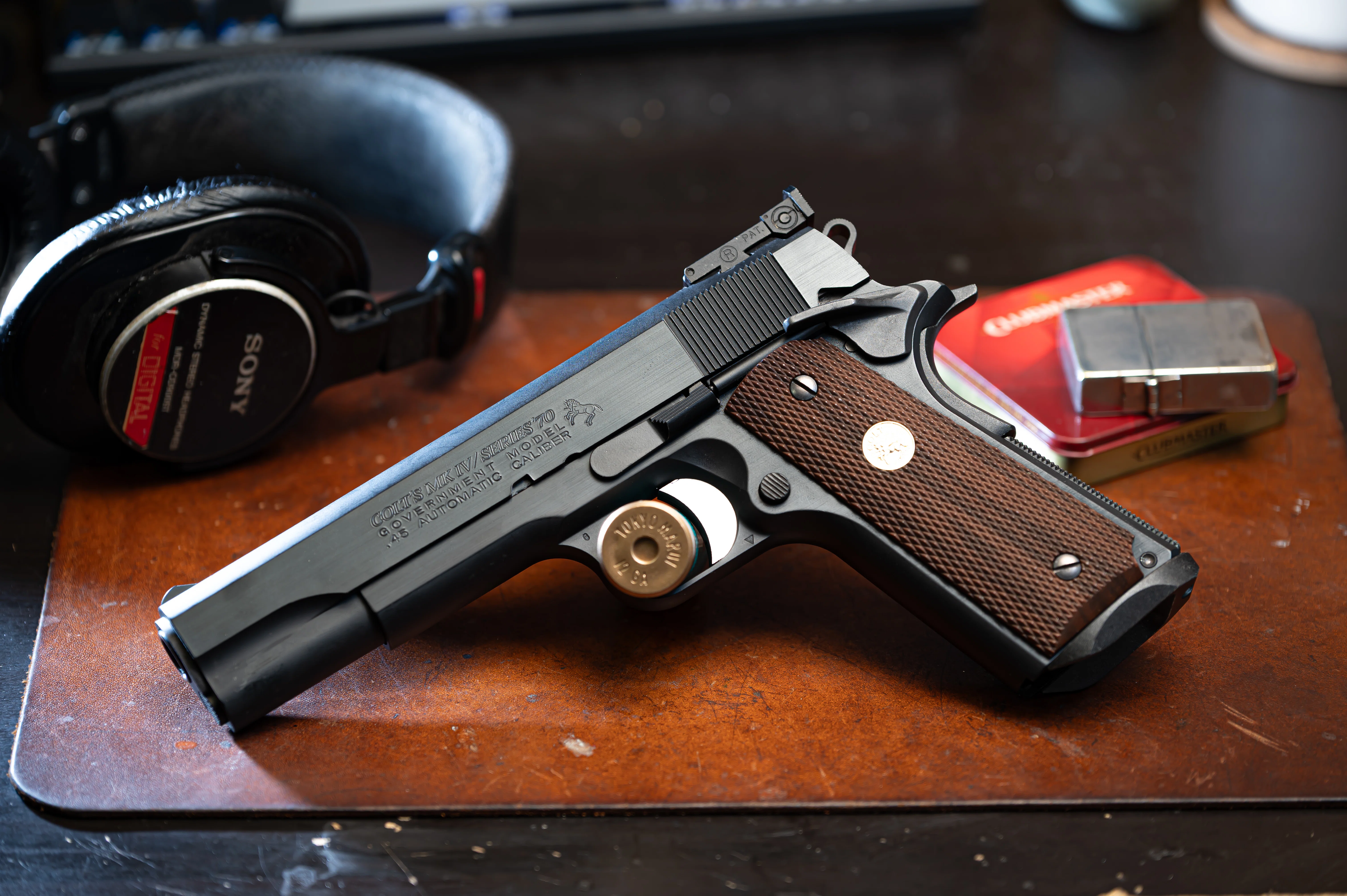マルイ　 コルト ガバメントカスタム ガスガン　ボマーサイト マルイ 1911 S70 シューティングカスタム｜yurasWorks