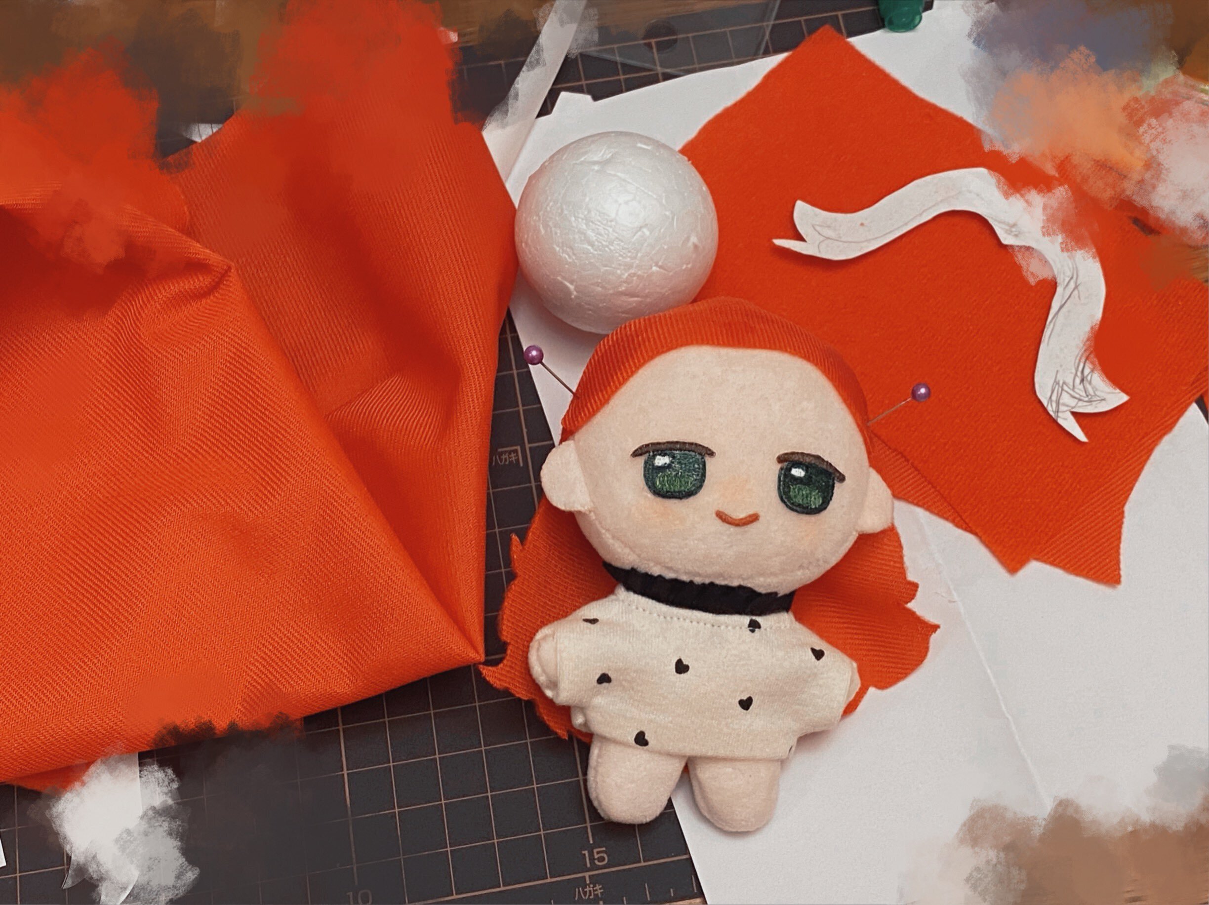 ミュージカルのぬいぐるみを作りはじめて1年半たった(作り方と作例