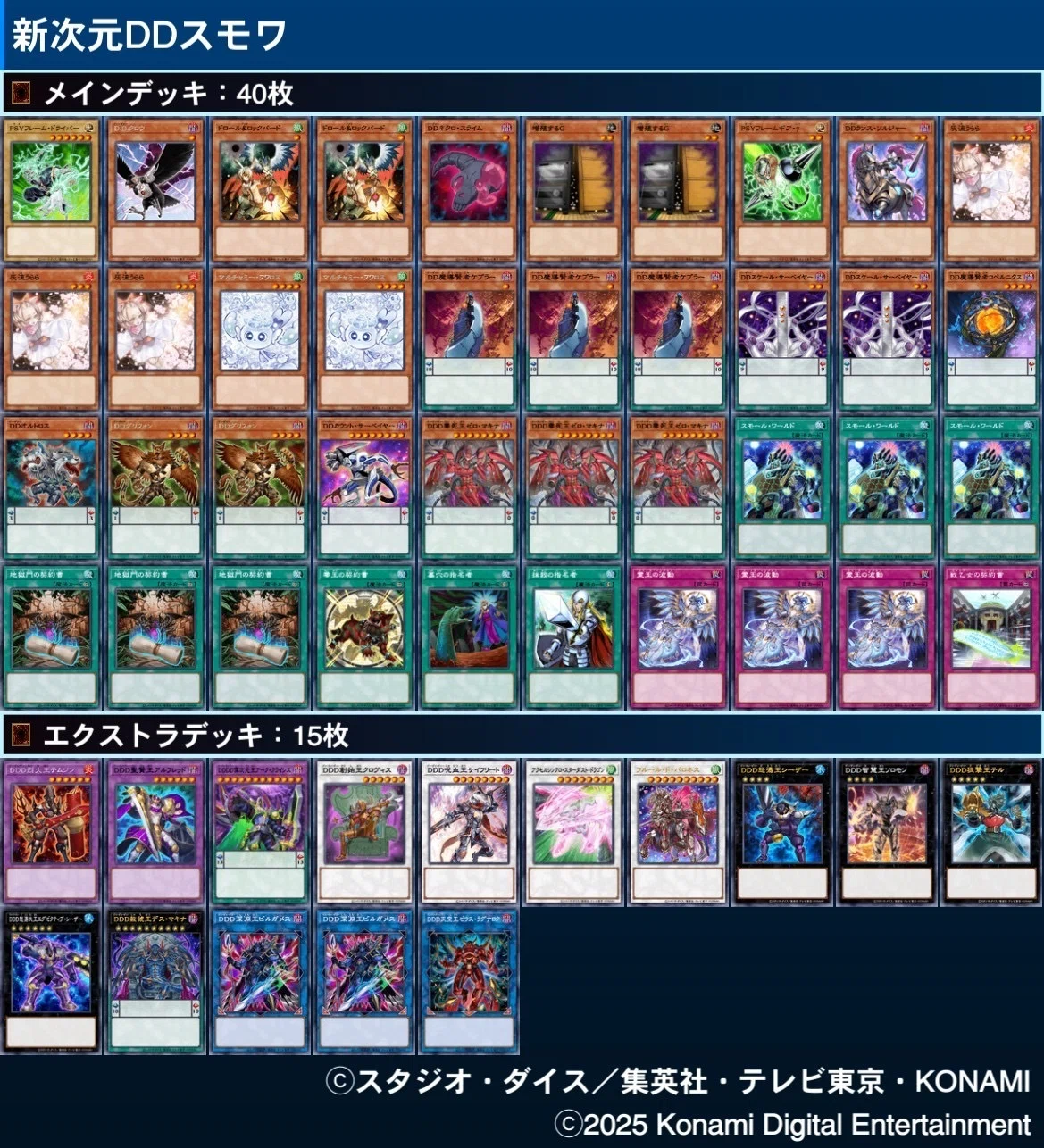 遊戯王MD】レート1700達成！2026年1月環境にDDDで挑む｜yamada
