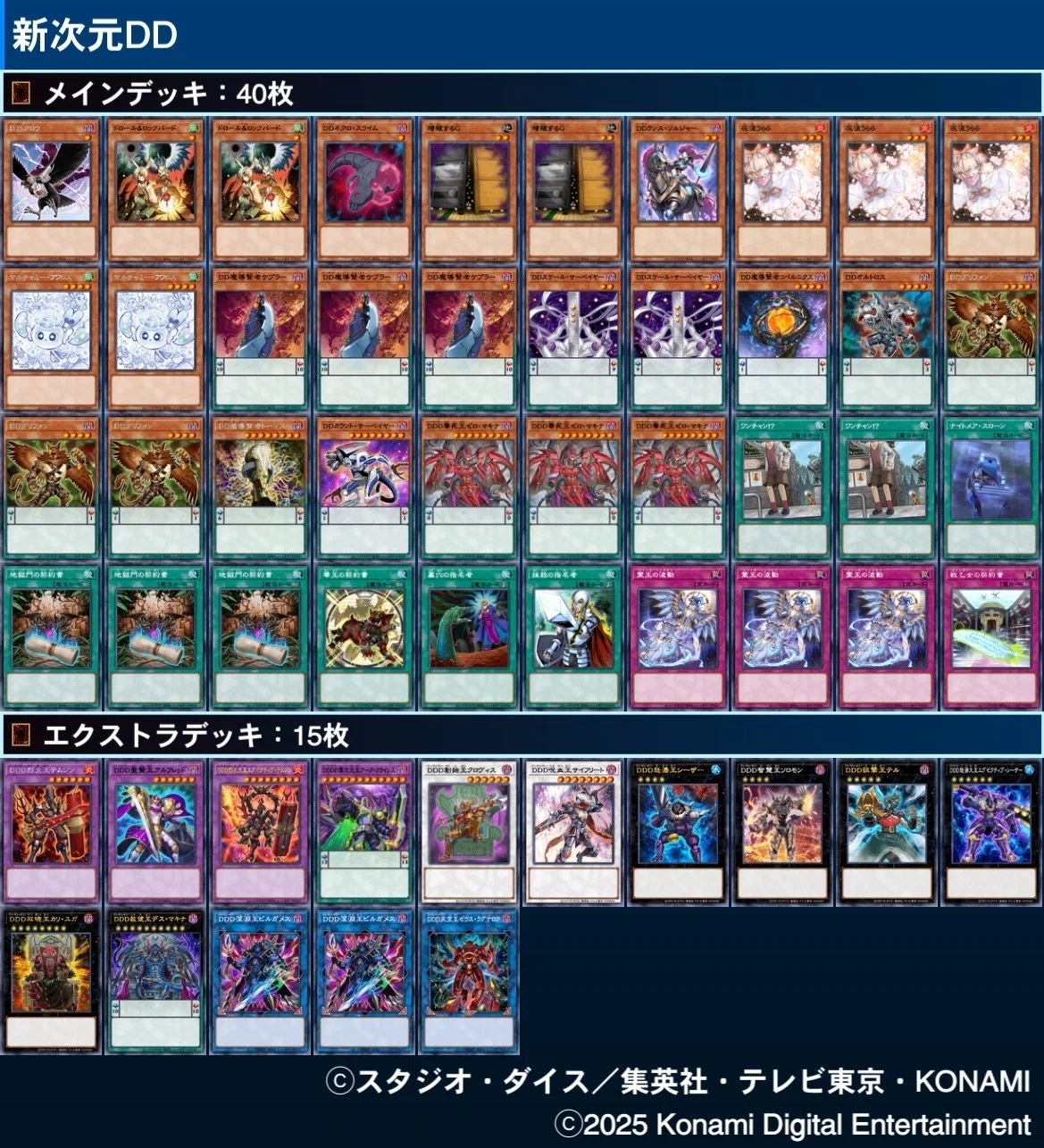 遊戯王MD】レート1700達成！2026年1月環境にDDDで挑む｜yamada