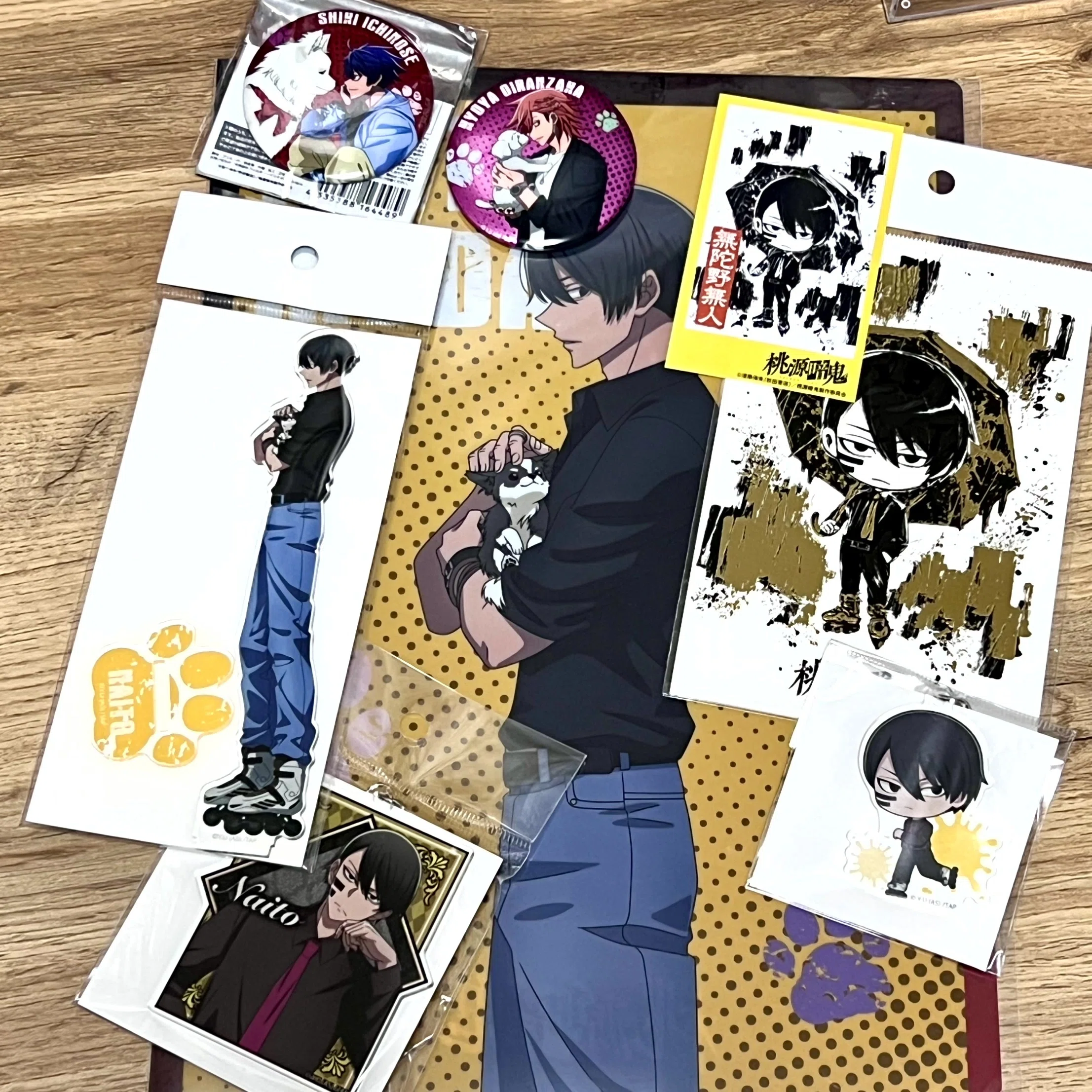 推し活日記01｜桃源暗鬼 LOFT MOFUMOFU POP UP STORE レポ｜朔夜