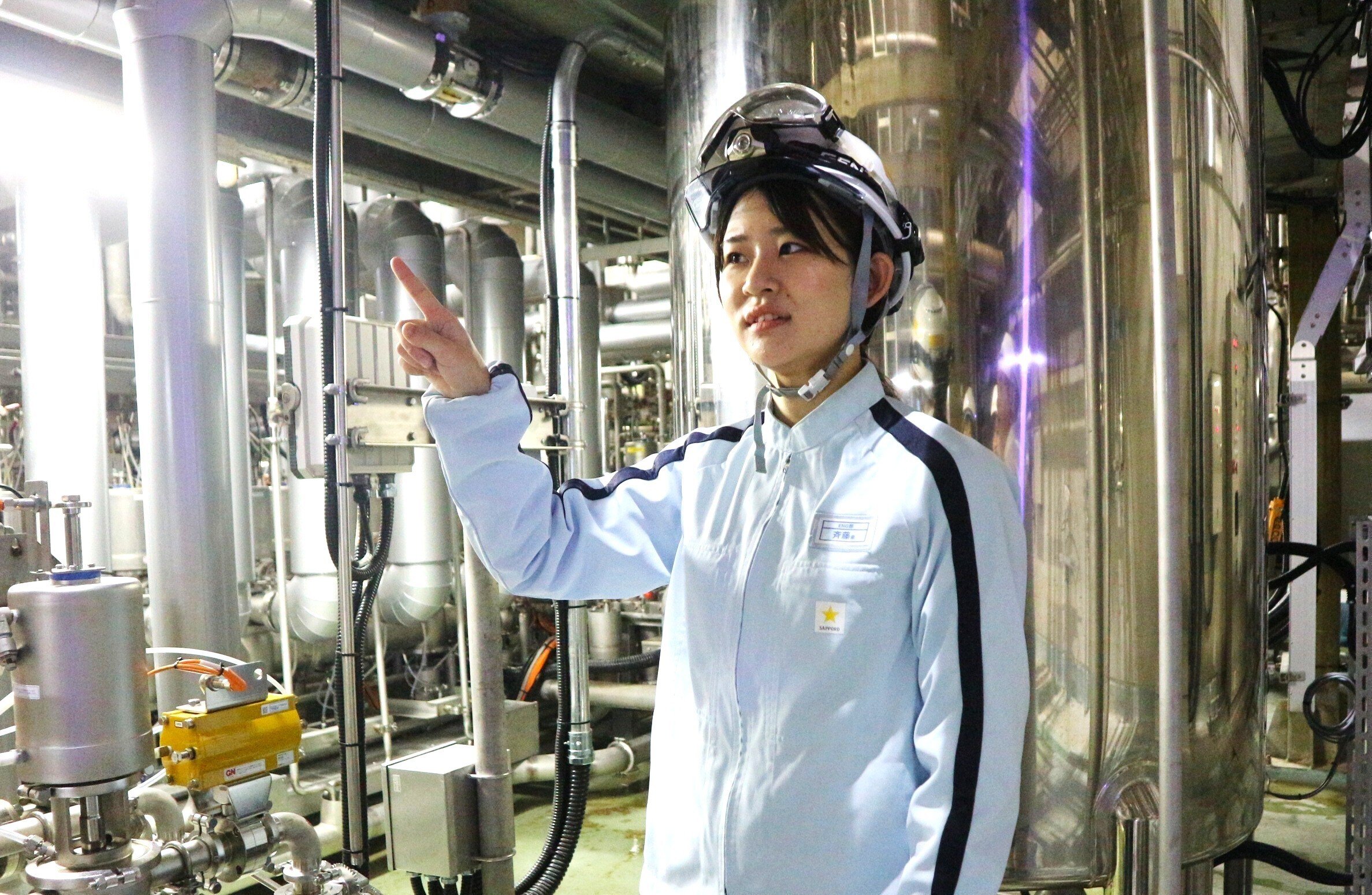 人と関わり、笑顔で働く「ビール工場のエンジニア」という私の選択