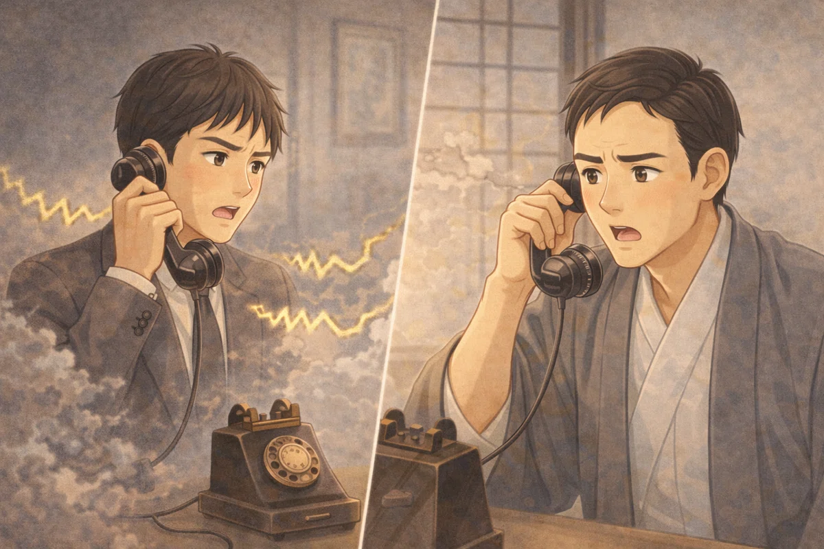 どうして電話の挨拶は「もしもし」なの?|たくパパ