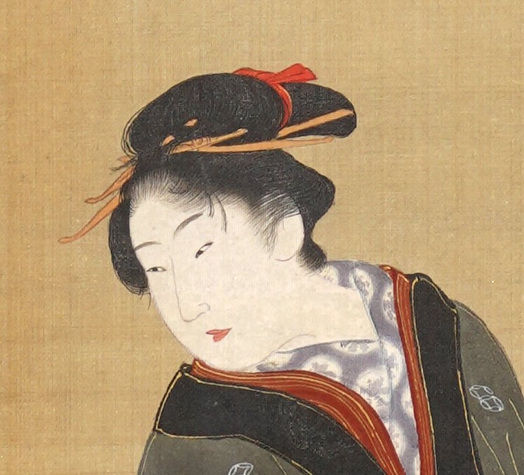 熟覧！ 歌川豊広「楼上の芸妓図」作品と表装 附、年代推定について
