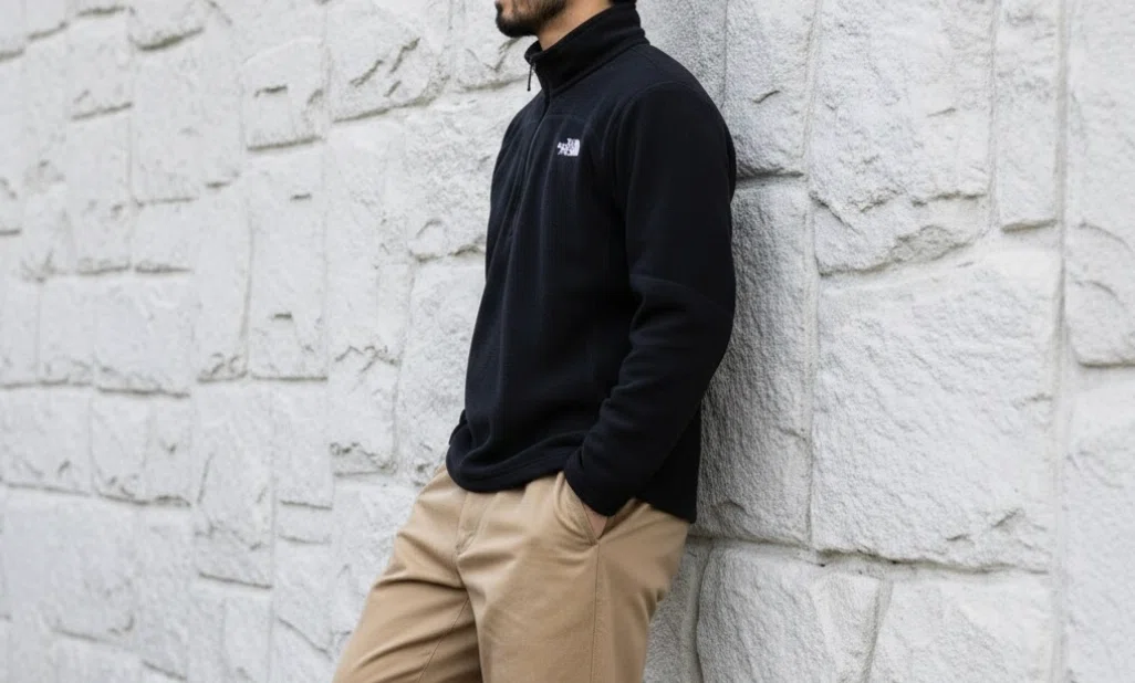 THE NORTH FACE ✖️ HALF-ZIP FLEECE｜Red Hurl