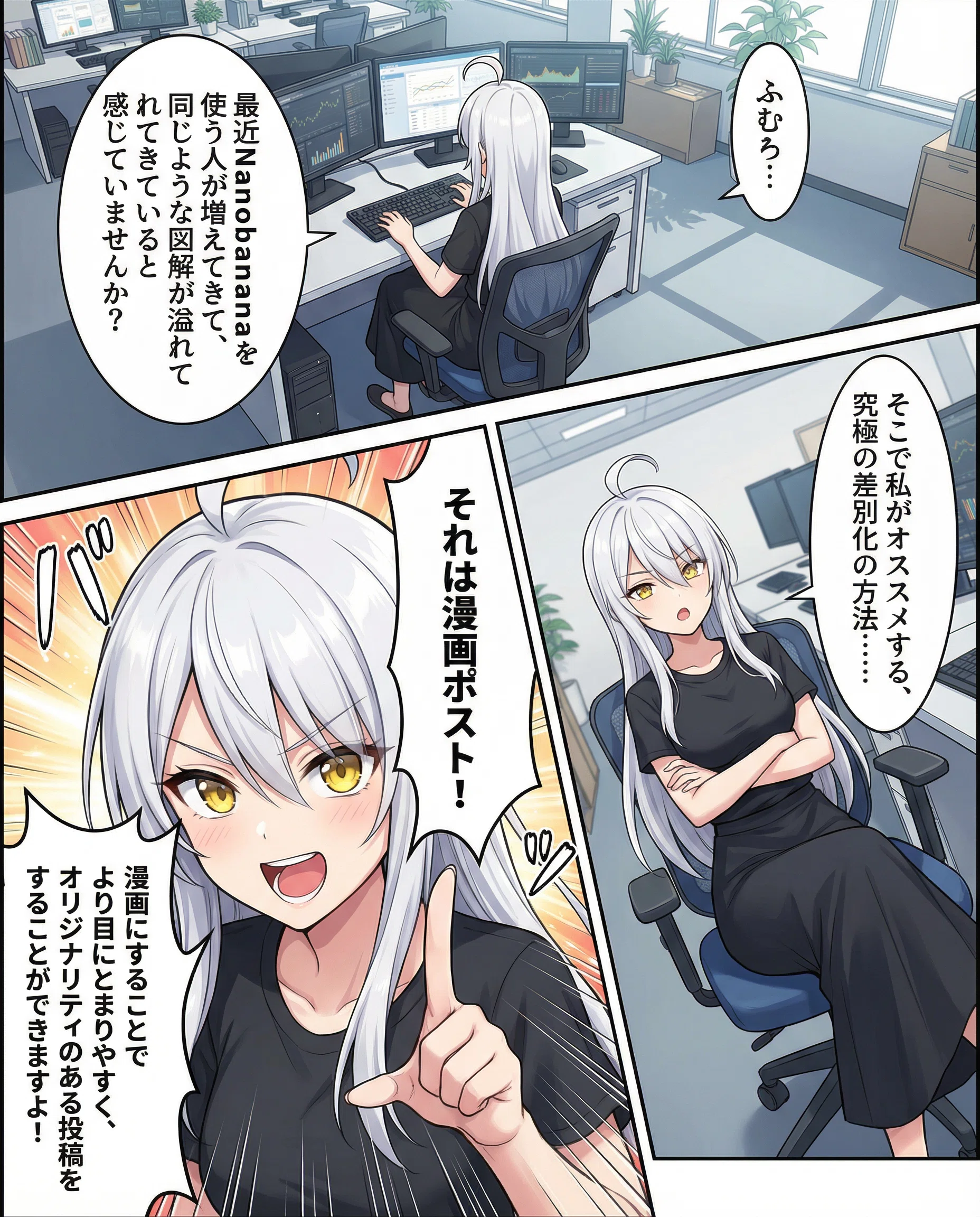 最新】NanobananaProのAI漫画で絵柄固定させるコツ8選｜不可思議ちゃん