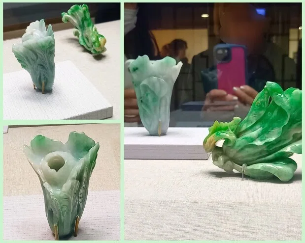 故宮の白菜と珍玩｜ピースケさんのお留守ばん
