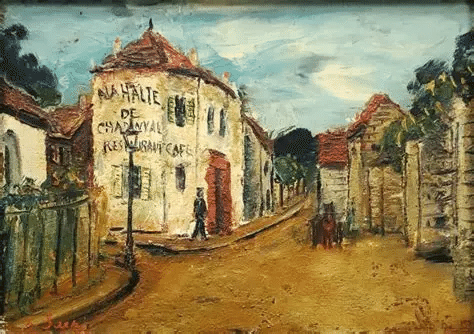 絵画ミニミニミステリー 第147回「佐伯米子『フランス風景』制作年